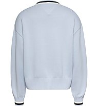 Tommy Jeans Tjw Varsity - Pullover - Damen, Light Blue