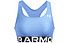 Under Armour Authentics Branded W - reggiseno sportivo medio sostegno - donna, Azure