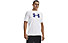 Under Armour Big Logo Ss - T-shirt fitness - uomo, White
