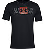 Under Armour Box Logo Wordmark - T-shirt fitness - uomo, Black