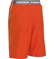 Under Armour Boys' UA Edge Shorts, Red Toxic