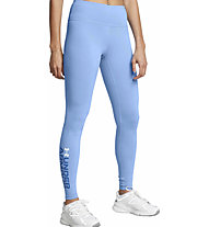 Under Armour Campus Graphic M - Trainingsleggings - Damen, Light Blue