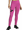 Under Armour Campus W - pantaloni fitness - donna, Pink