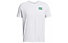 Under Armour Color Block Logo M - T-Shirt - Herren, White