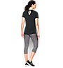 Under Armour Coolswitch SS T-Shirt running donna, Black