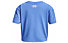 Under Armour Crop Sportstyle Logo Jr - T-shirt - ragazza, Blue