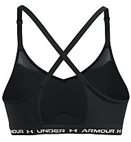 Under Armour Crossback Low W - Sport-BH leichter Halt - Damen, Black