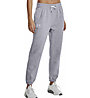 Under Armour Essential Fleece W - pantaloni fitness - donna, Light Grey