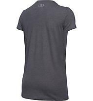 Under Armour Favorite Branded Color - T-Shirt fitness - donna, Dark Grey