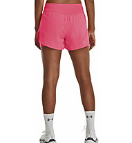 Under Armour Flex Woven 2 In 1 W - pantaloni fitness - donna, Pink