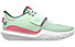 Under Armour Flow FUTR X - scarpe da basket - unisex, Green/Pink