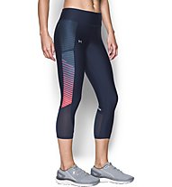 Under Armour Fly By Printed W - pantaloni corti running - donna, Blue