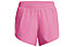 Under Armour Fly By W - pantaloni corti running - donna, Pink