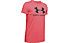 Under Armour Graphic Sportstyle C. Crew - T-shirt fitness - donna, Red/Black