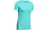 Under Armour HeatGear Armour - T-Shirt fitness - donna, Turquoise