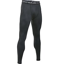Under Armour HeatGear Armour Printed - pantaloni fitness - uomo, Black