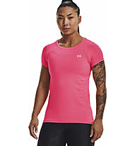 Under Armour  HeatGear® W - T-shirt - donna, Pink