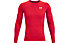 Under Armour HeatGear® Compression - Langarmshirt - Herren, Red