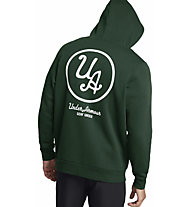 Under Armour  Icon Fleece Goin M - felpa con cappuccio - uomo, Dark Green