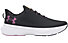 Under Armour Infinite Printed W - neutrale Laufschuhe - Damen, Black/Violet