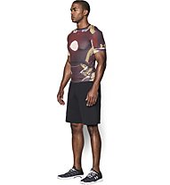 Under Armour Iron Man BL Compression - T-shirt fitness - uomo, Maroon