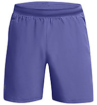 Under Armour Launch 7 - pantaloni corti running - uomo, Purple