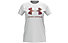 Under Armour Live Sportstyle Graphic Ssc - T-shirt Fitness - Damen, White/Red