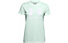 Under Armour Live Sportstyle Graphic Ssc - T-shirt Fitness - Damen, Light Green/White