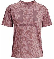 Under Armour Logo Printed Heavyweight W - T-Shirt - Damen, Pink
