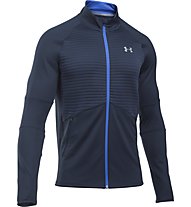 Under Armour No Breaks ColdGear - giacca running, Blue