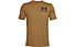 Under Armour Performance Big Logo - T-shirt fitness - uomo, Dark Yellow