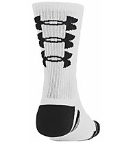 Under Armour Performance Tech Nov 3Pk Crew - kurze Socken, White