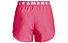 Under Armour Play Up 3.0 - pantaloni fitness - donna, Pink