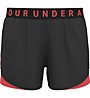 Under Armour Play Up 3.0 - pantaloni fitness - donna, Black/Red