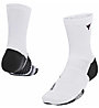 Under Armour Project Rock ArmourDry™ Playmaker Mid Crew M - calzini corti - uomo, White