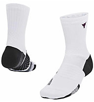 Under Armour Project Rock ArmourDry™ Playmaker Mid Crew M - kurze Socken - Herren, White