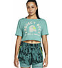 Under Armour Project Rock Balance Graphic W - T-shirt - donna, Light Green