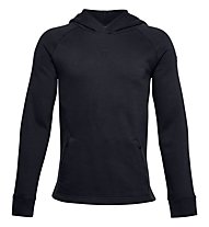 Under Armour Project Rock Charged Cotton® - Kapuzenpullover - Jungs, Black
