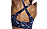 Under Armour Project Rock Crossover Printed W - top - donna, Blue