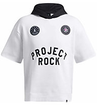 Under Armour Project Rock Icon Fleece M - Kapuzenpullover - Herren, White