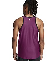 Under Armour Project Rock Mesh Badge Of Honor M - Top - Herren, Purple