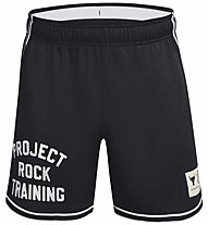 Under Armour Project Rock Mesh M - pantaloni fitness - uomo, Black