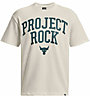 Under Armour Project Rock Terry M - T-Shirt - Herren, Beige