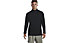 Under Armour Qualifier Run 1/4 Zip - maglia running - uomo, Black