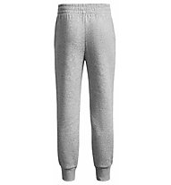 Under Armour Rival Fleece Jr - pantaloni fitness - ragazza, Grey