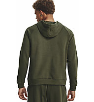 Under Armour Rival Fleece Logo M - felpa con cappuccio - uomo, Green