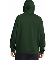 Under Armour Rival Fleece Logo M - felpa con cappuccio - uomo, Green