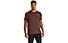 Under Armour Seamless Wave - T-shirt fitness - uomo, Brown/White