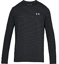 Under Armour Siphon LS - maglia fitness - uomo, Black