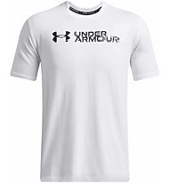 Under Armour Sliced Wordmark M - T-Shirt - Herren, White